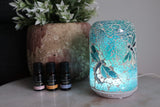 Dragonfly Glass Mosaic Electric Essential Oil Diffuser Small