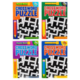 4 x A5 Crossword Book Words Find Puzzle 160 Pages Brain Game