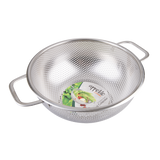 Appetito Stainless Steel Perforated Colander 22.5 cm