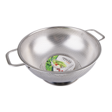Appetito Stainless Steel Perforated Colander 25.5 cm