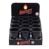 4pc Ashtray Butt Bucket with Lid Strong And Durable Home Master 11cm x 8cm