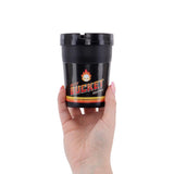 4pc Ashtray Butt Bucket with Lid Strong And Durable Home Master 11cm x 8cm