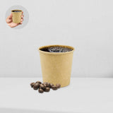 50pcs Coffee Cup Single Wall Paper Cups Drinkware - 118ml