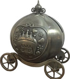Carriage Pewter Money Bank Decor Home Nursery Money Save