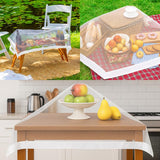 1 piece Food Cover Protection Net With Weights 90cm x 90cm