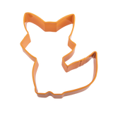 R&M Cute Fox Cookie Cutter Orange 9.5cm