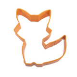 R&M Cute Fox Cookie Cutter Orange 9.5cm