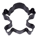 R&M Skull & Crossbones Cookie Cutter Black 9 cm