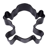 R&M Skull & Crossbones Cookie Cutter Black 9 cm