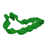 R&M Caterpillar Cookie Cutter Bright Green 11.4 cm