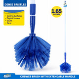 1PCE Cobweb Ceiling Brush Telescopic Brush Duster Xtra Kleen