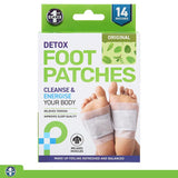 28x Patches Detox Foot Pads Natural Plant Toxin Removal Sticky Adhesive - Original