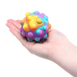 3 pieces Fidget Push & Pop Sensory Ball 7cm Sensory Toy Fun Gift Assorted