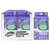 100 sheets Laundry Detergent Sheets Dissolvable - Lavender Fields Pre-Measured
