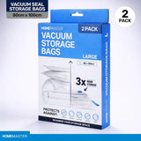 Pack of 2 pieces Vacuum Storage Bags 80x100cm