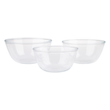 Daily Bake Borosilicate Glass Mixing Bowl 21cm 2L