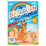 1 piece Australian Theme Book Colouring Books with Colour Pencil Included
