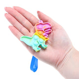3 pieces Fidget Push & Pop Keychain Series with Wrist Strap Assorted Design