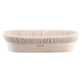 Daily Bake Oval Proving Basket with Fabric Lining 30 cm