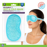 1 piece Hot & Cold Eye Mask Gel Beads Cold Ice Warm Hot Elastic Strap