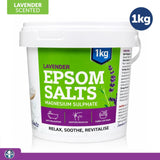 1PCE Epsom Salts Lavender Magnesium Sulphate Natural Ingredients 1st Care 1kg