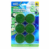 12 Blocks Xtra Kleen Toilet Deodorising Cistern Blocks Jasmine 40g
