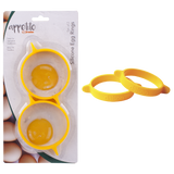 Appetito Pansafe Silicone Egg Rings Set 2 Yellow