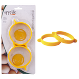 Appetito Pansafe Silicone Egg Rings Set 2 Yellow