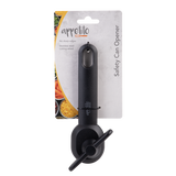 Appetito Safety Can Opener Black