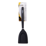Appetito 2-In-1 Nylon Spatula Tongs Black