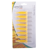 Appetito Corn Holders Set of 8 Yellow