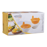 Appetito Microwave Double Egg Poacher