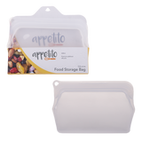 Appetito Silicone Small Food Storage Bag 330ml White
