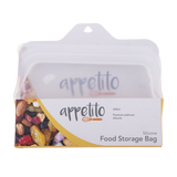 Appetito Silicone Small Food Storage Bag 330ml White