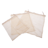 Appetito Cotton Net Produce Bags Set 3 Assorted Sizes