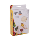 Appetito Cotton Net Produce Bags Set 3 Assorted Sizes