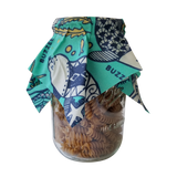 Buzzee Organic Beeswax Wraps Pack 4 - Aqua