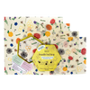 Buzzee Organic Beeswax Wraps Pack 4 - Bees at Work
