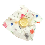 Buzzee Organic Beeswax Wraps Pack 4 - Bees at Work