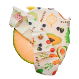 Buzzee Organic Beeswax Wraps Pack 4 - Harvest