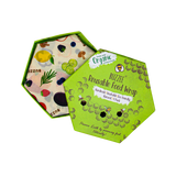 Buzzee Organic Beeswax Wraps Pack 4 - Harvest