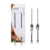 Appetito Stainless Steel Seafood Forks Set 2