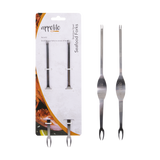Appetito Stainless Steel Seafood Forks Set 2