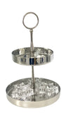 Flair Hammered 2 Tier Cake Stand
