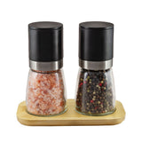 Integra Classic Upside-Down Mill Set With Tray Black