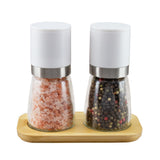 Integra Classic Upside-Down Mill Set With Tray White