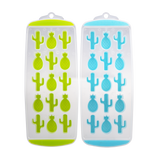 Appetito Easy Release Pineapple & Cactus Ice Tray Set Blue/Lime