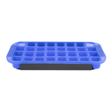Appetito Flexible Jumbo Ice Cube Tray Blue