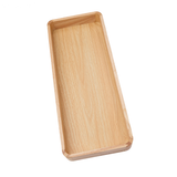 Madesmart Rubberwood Large Bin 16.5 x 40 x 4.8 cm