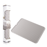 D.LINE Silicone Drying Mat Stone 43x32 cm